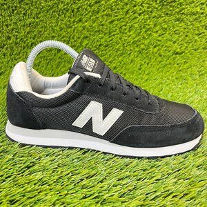 New Balance 501 Boys Size 6.5Y Black White Athletic Running Shoes Sneakers